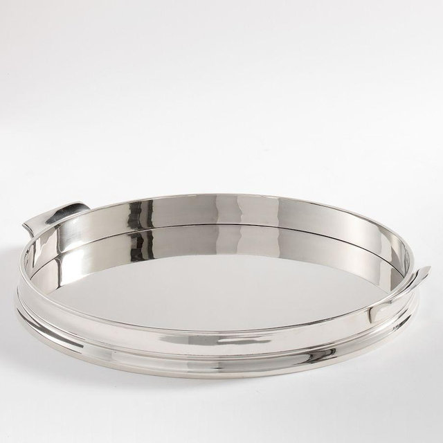 Daphne Tray Round Silver