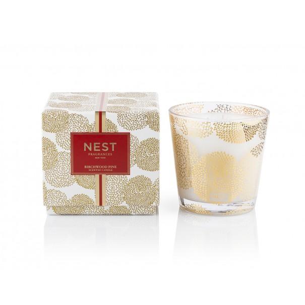 Birchwood Pine 3-Wick Candle