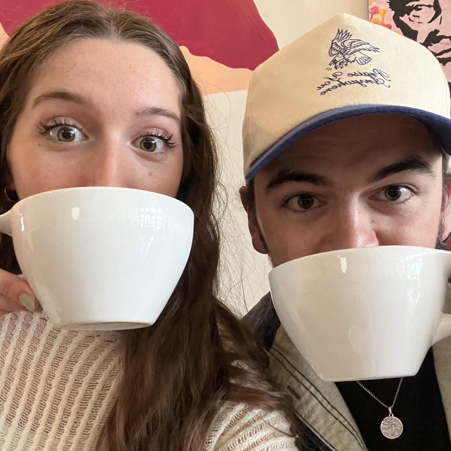 Our favorite thing to do is go to coffee shops and rate them!!