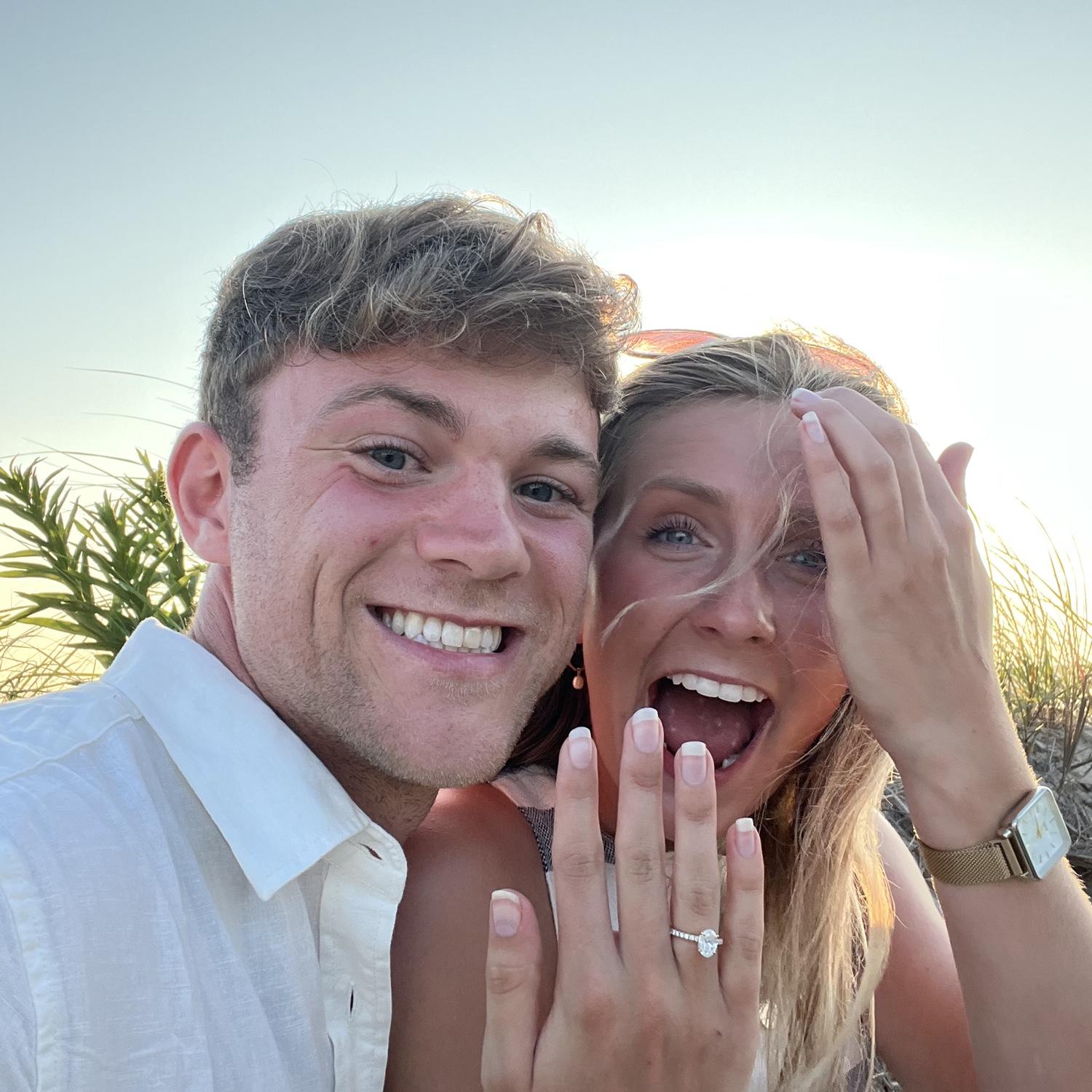 The most genuine photo moments after Mikey proposed. Pure joy!