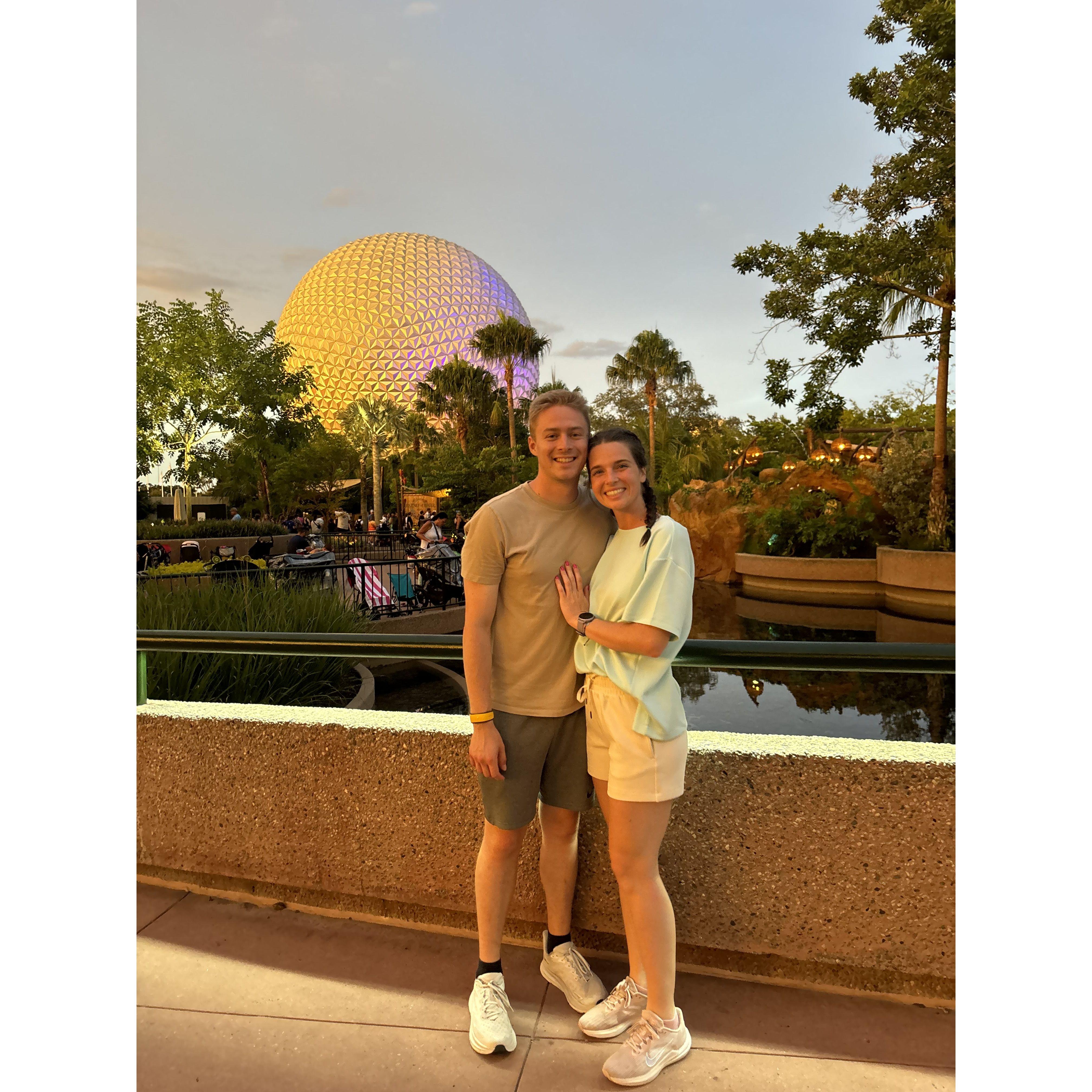 Caroline's first trip to Disney World since she was 2! Stephen was an amazing tour guide, and we ended up riding every. single. ride. at the parks we visited! That's our kind of vacation!