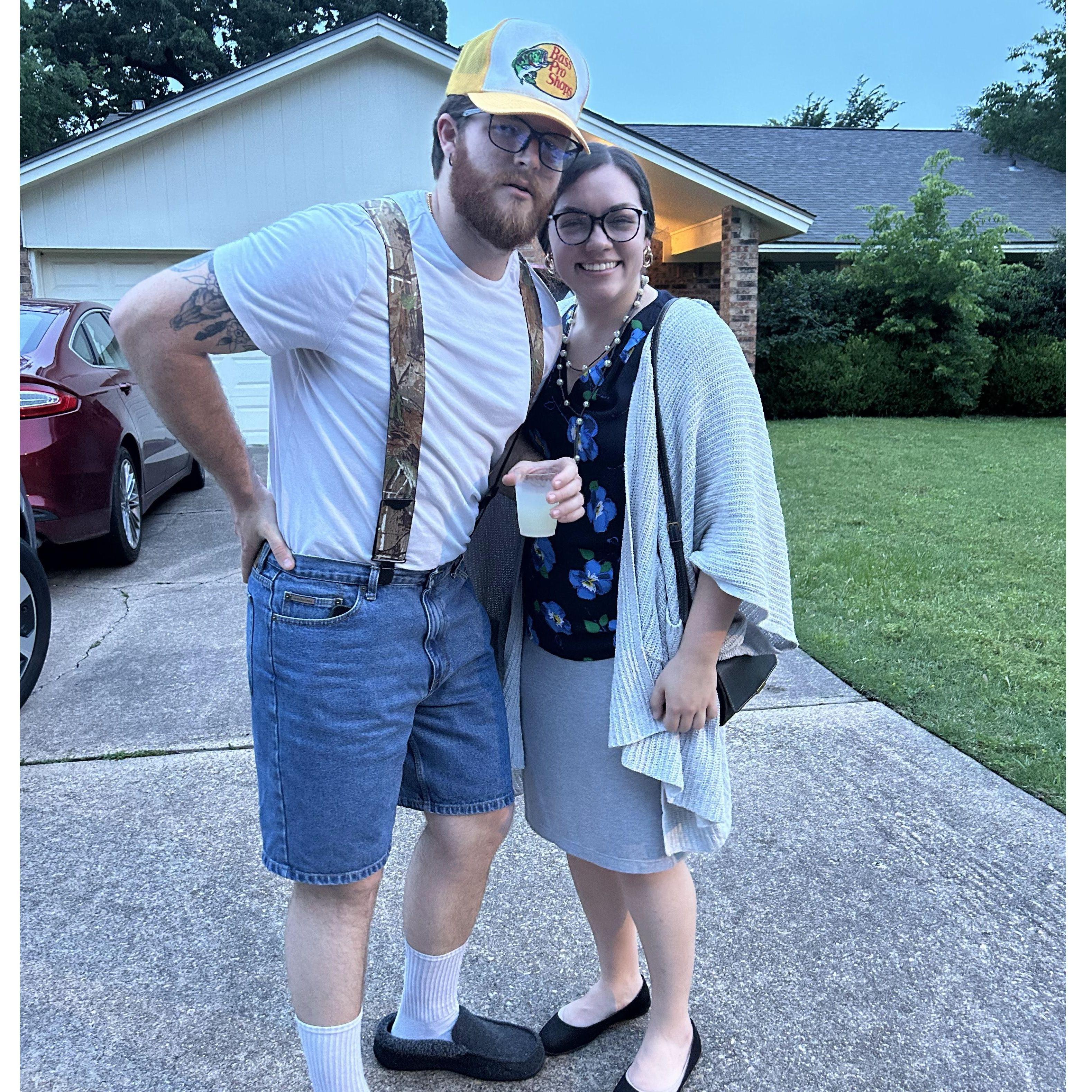 At a birthday party for a friend turning 30 years old!
