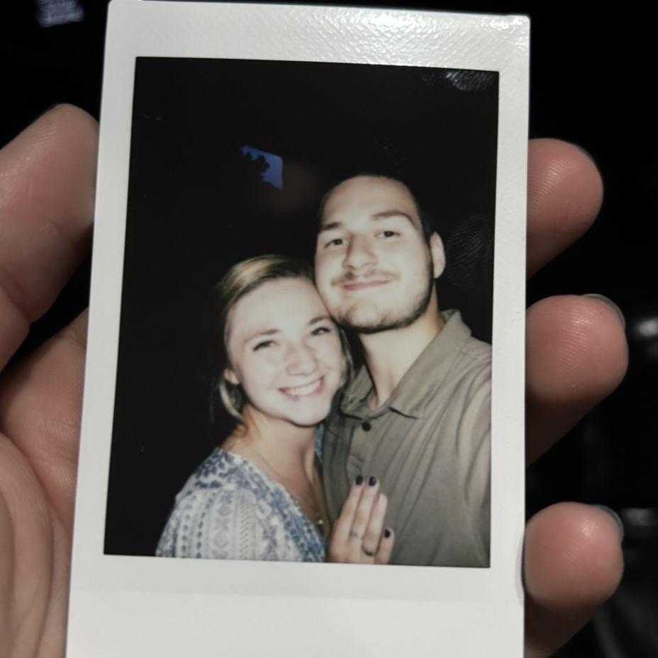 My favorite polaroid of us