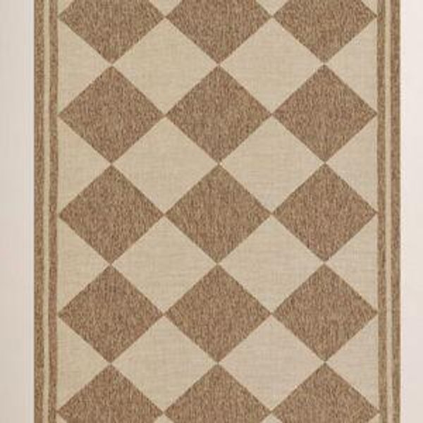 Erin Gates by Momeni Saybrook Diamond Natural Indoor / Outdoor Area Rug & Reviews | Birch Lane