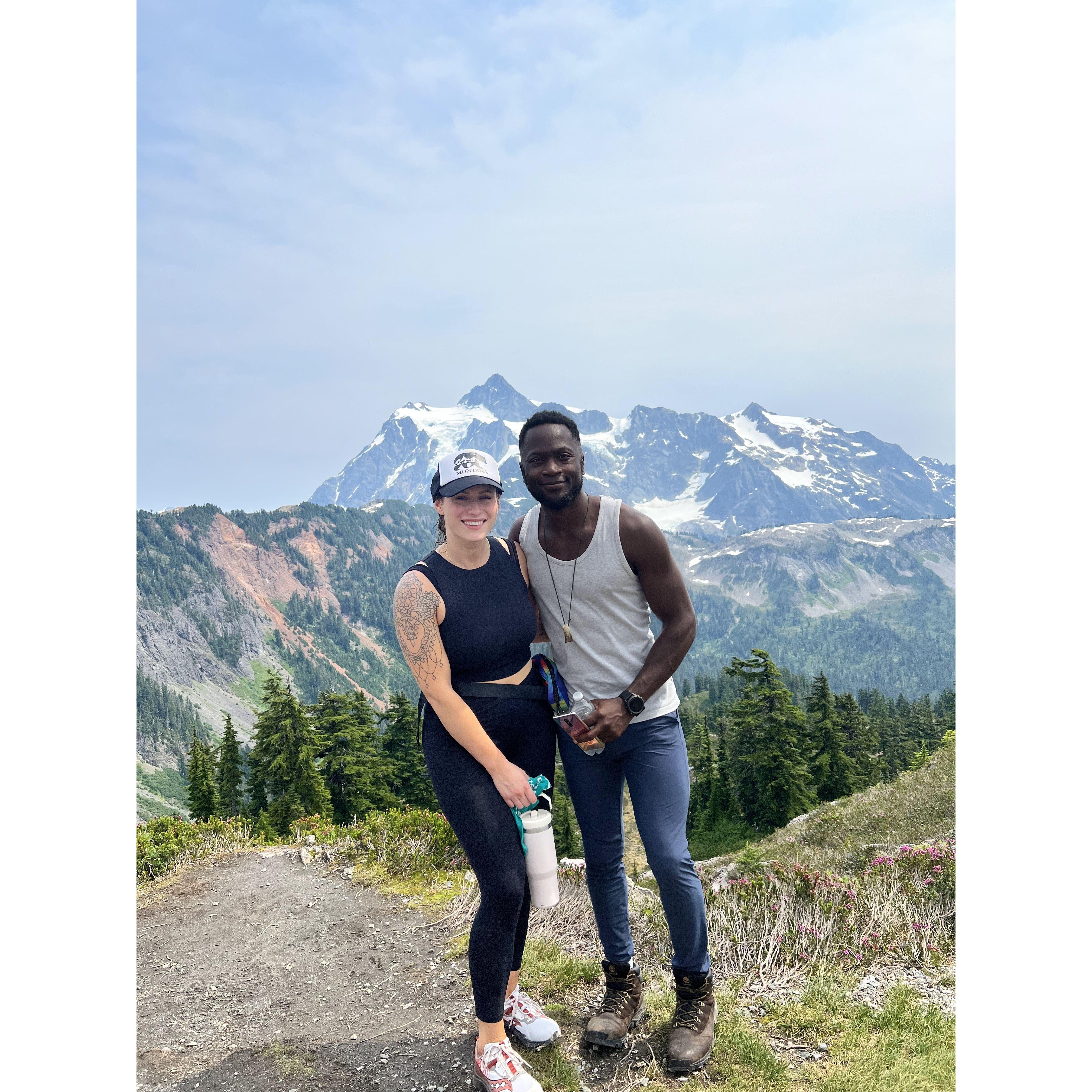 Artist Point Trail near Mt Baker, we've never seen so much natural beauty in one area.