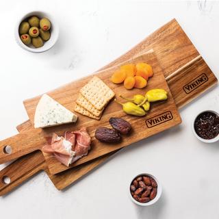 Acacia 2-Piece Paddle & Cutting/Serving Board Set