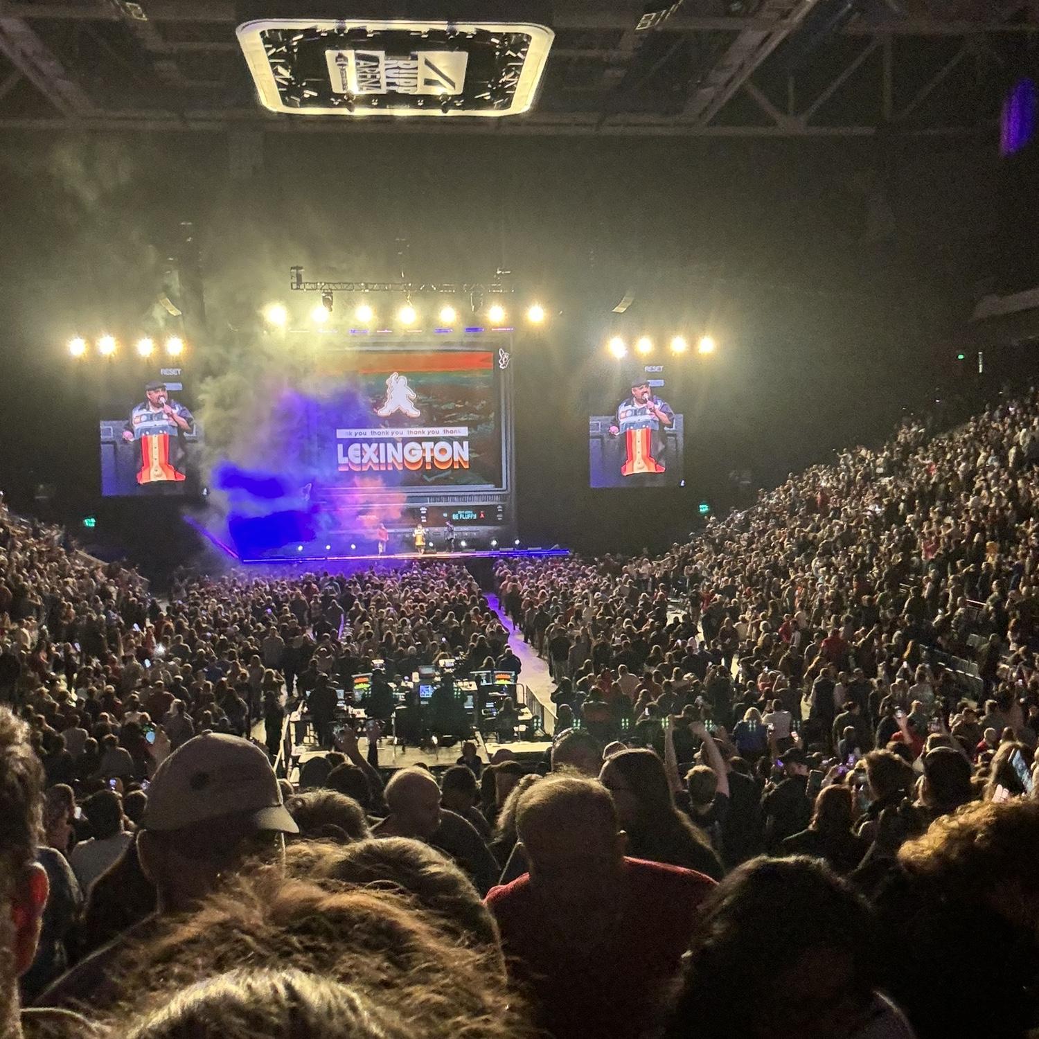 Got to see Gabriel ‘Fluffy’ Iglesias! Another item off the bucket list.