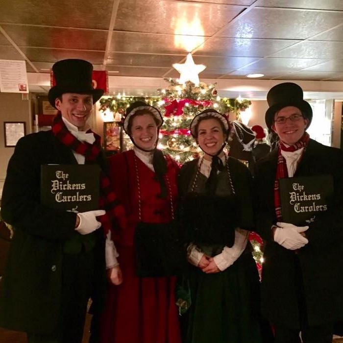 That first year Caroling!