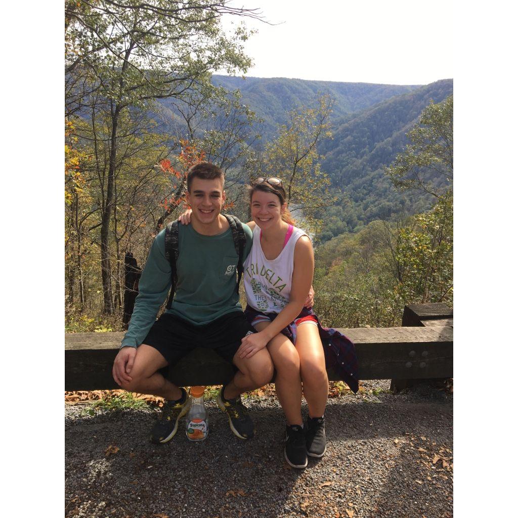 October 2017 - Thomas's fraternity formal in WV