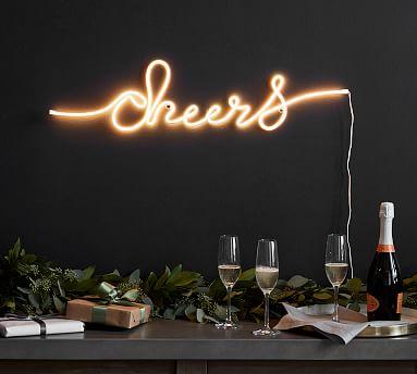 Light Up Cheers Sign