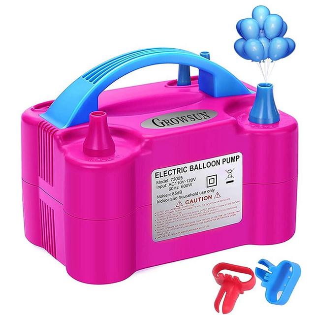 Growsun Electric Air Balloon Pump 110V 600W Balloon Blower Inflator for Garland Arch Party Decoration