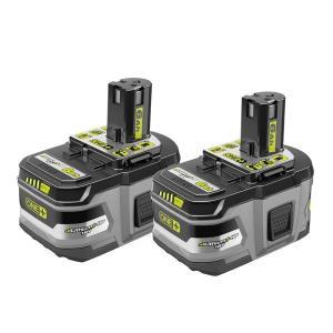 18-Volt ONE+ Lithium-Ion 6.0 Ah LITHIUM+ HP High Capacity Battery 2-Pack