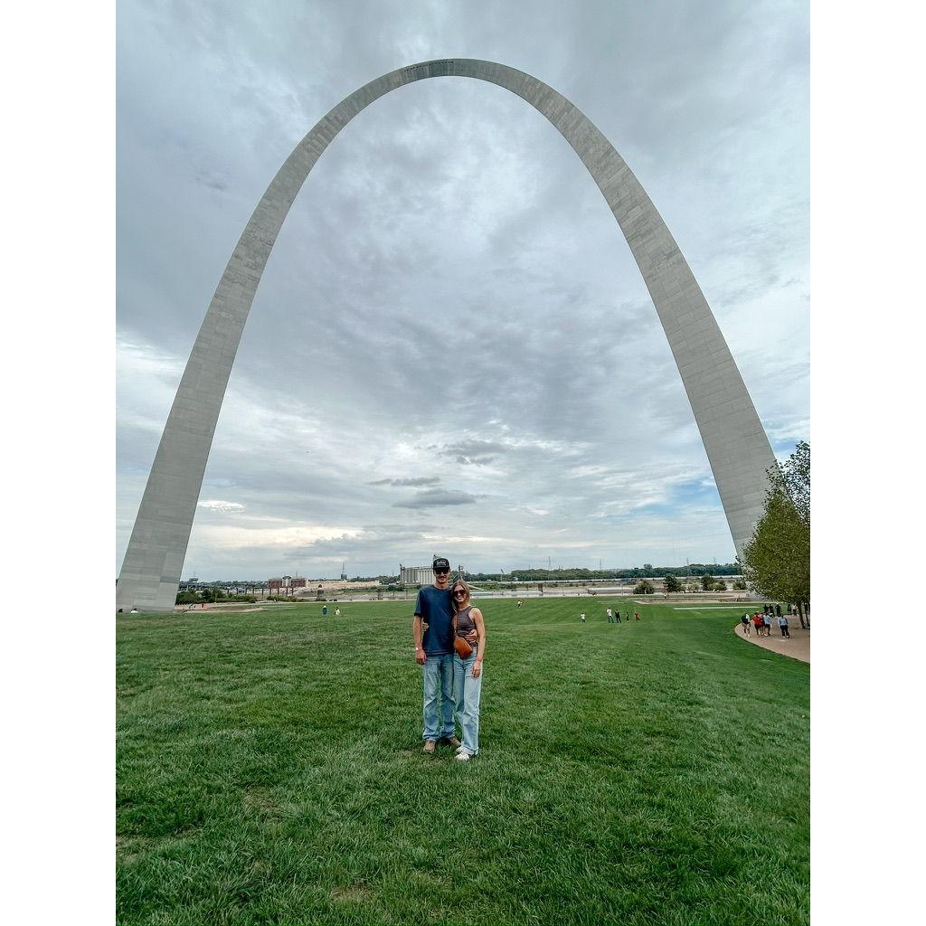 Trip to meet Austin & Anna in St. Louis for Tami's birthday!