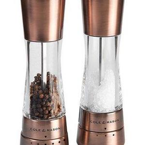 Derwent Copper Salt & Pepper Grinder Set