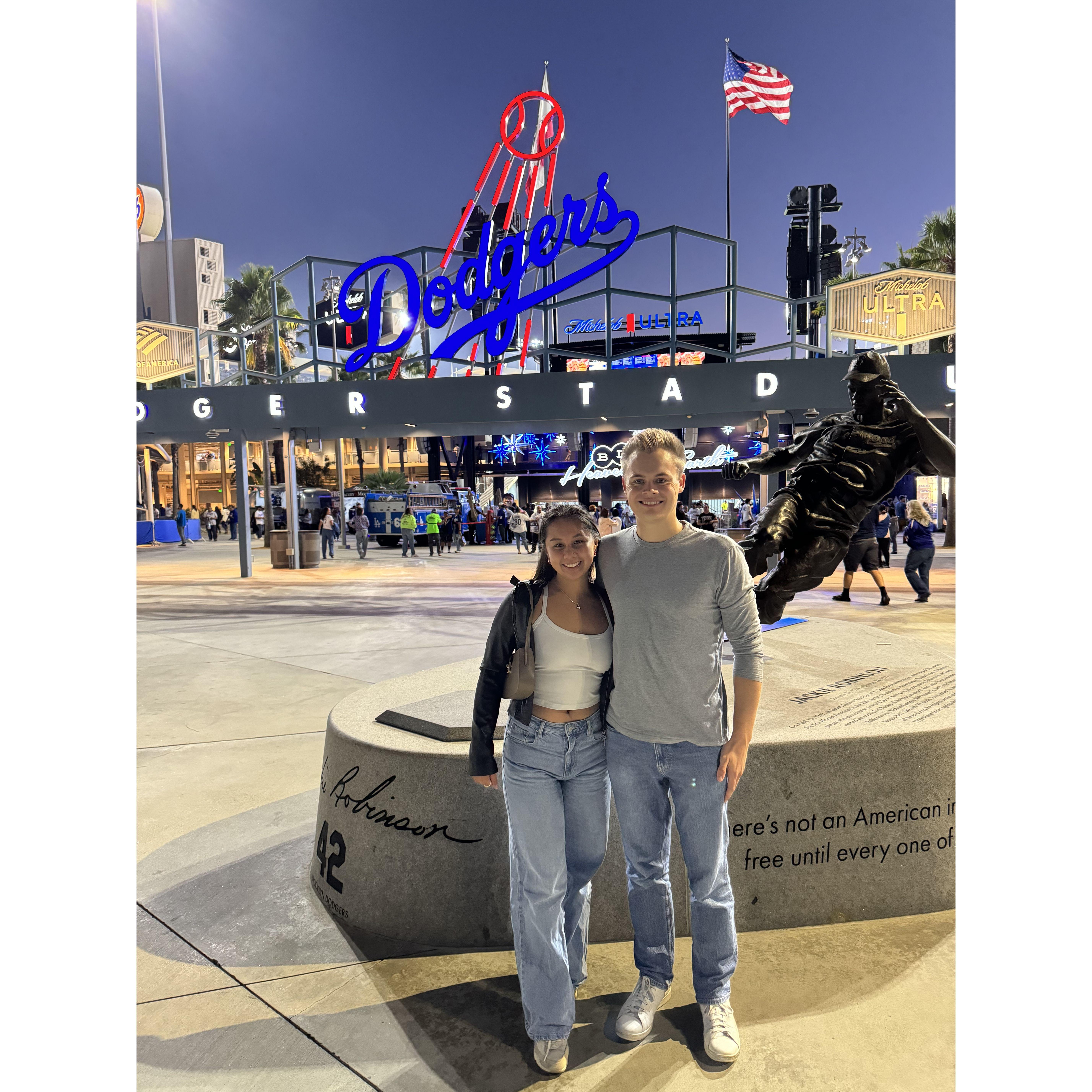 First Dodgers Game!