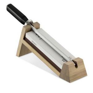 Shun 2-in-1 Honing Steel and Whetstone with Stand