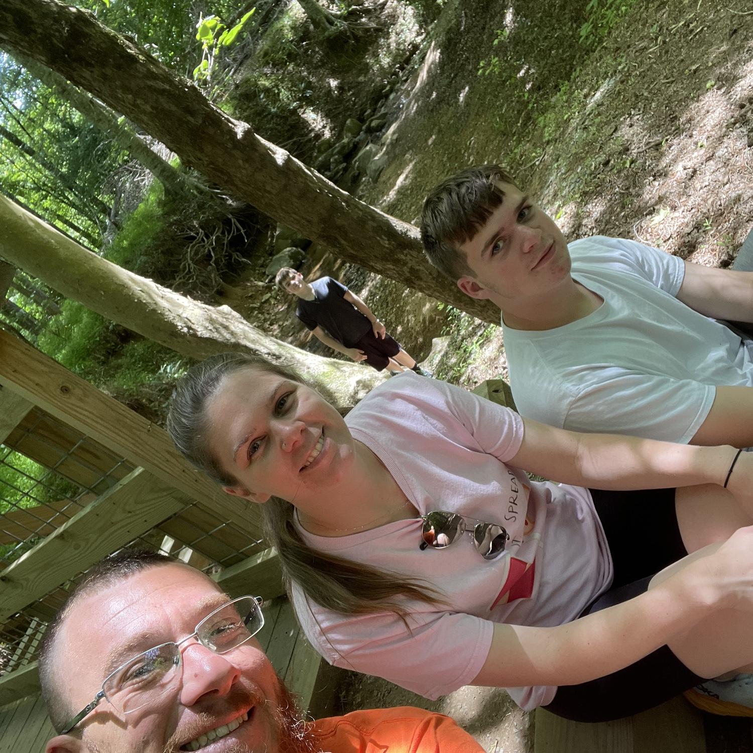 Hiking at the Eno River!