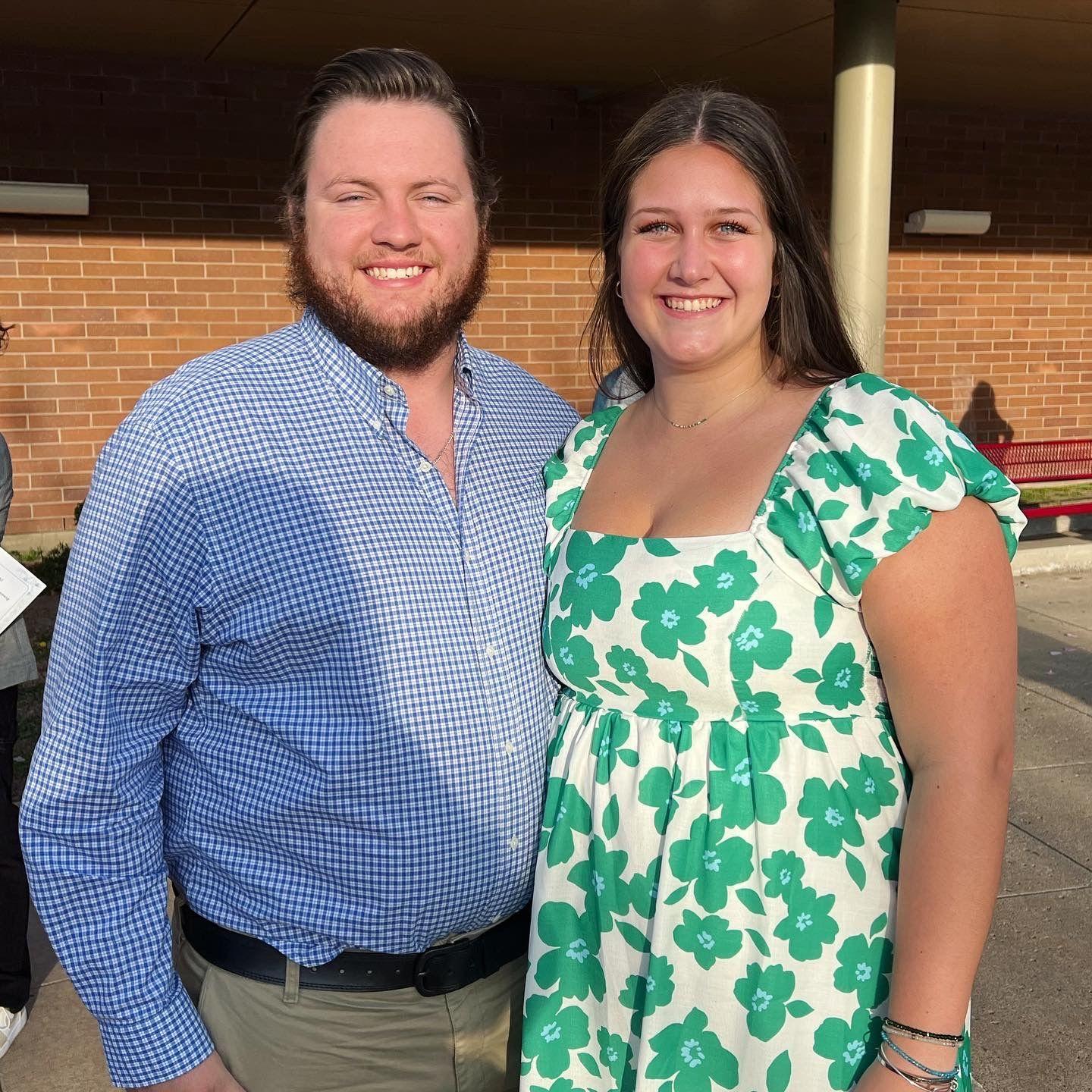 April 27, 2023. Allison graduated from her MSU teaching program.