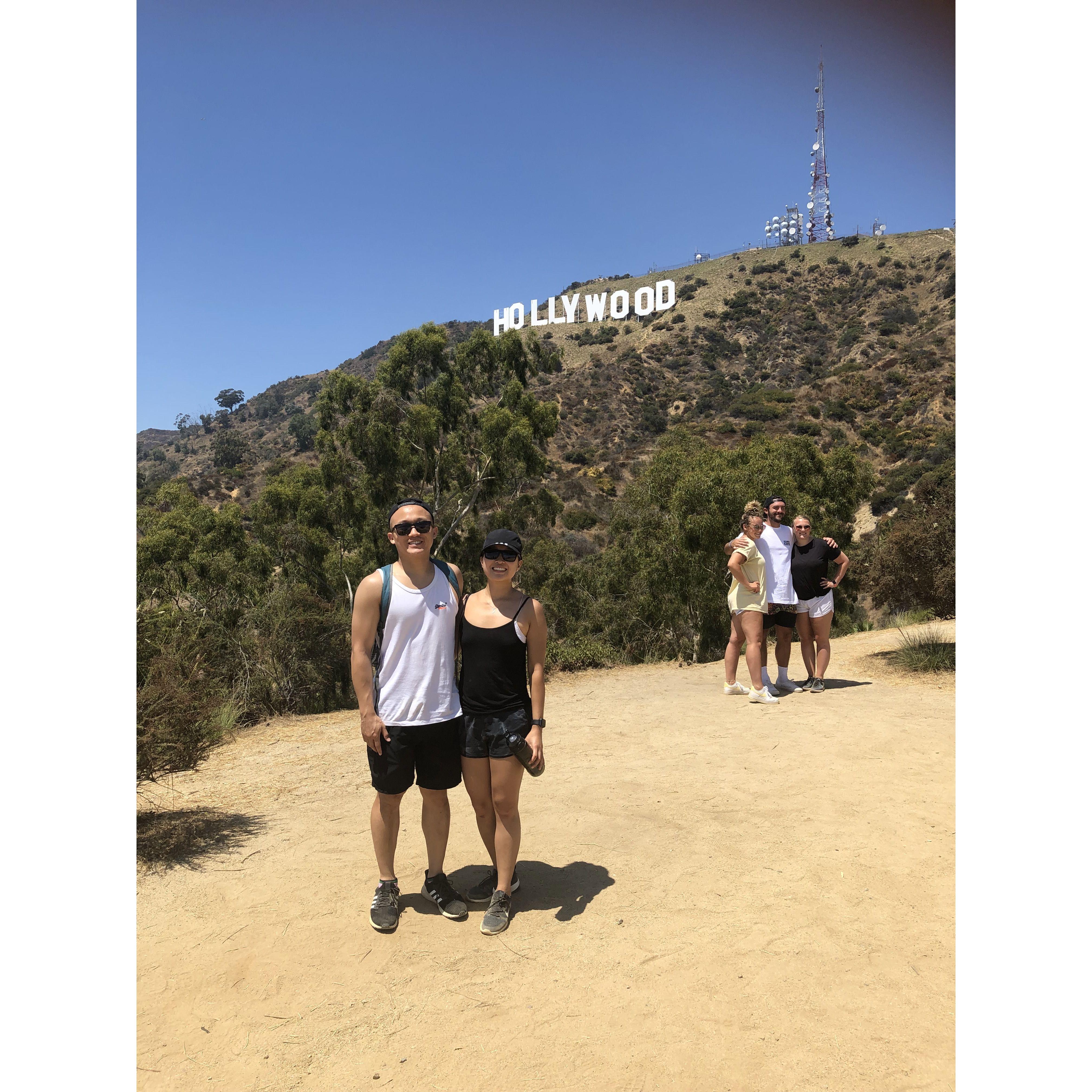 First trip to LA, where Sarah met Adam's family - Aug 2019