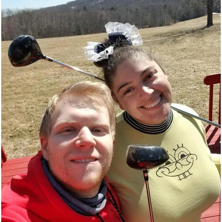 We had a lot of fun trying to golf on our vacation to the Cove Haven resort in the Poconos.