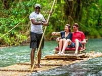Rafting on the Martha Brae River