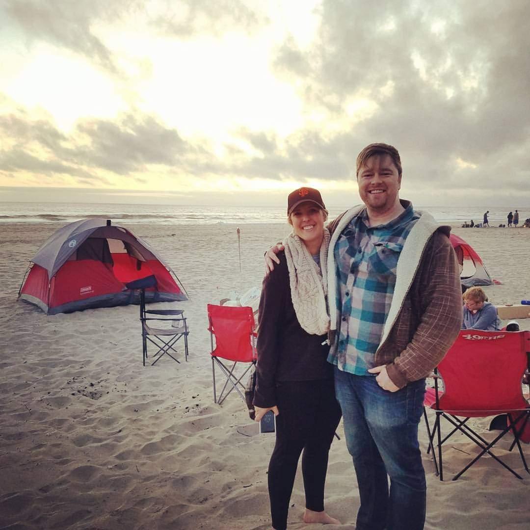 Camping on the Beach (June 2017)