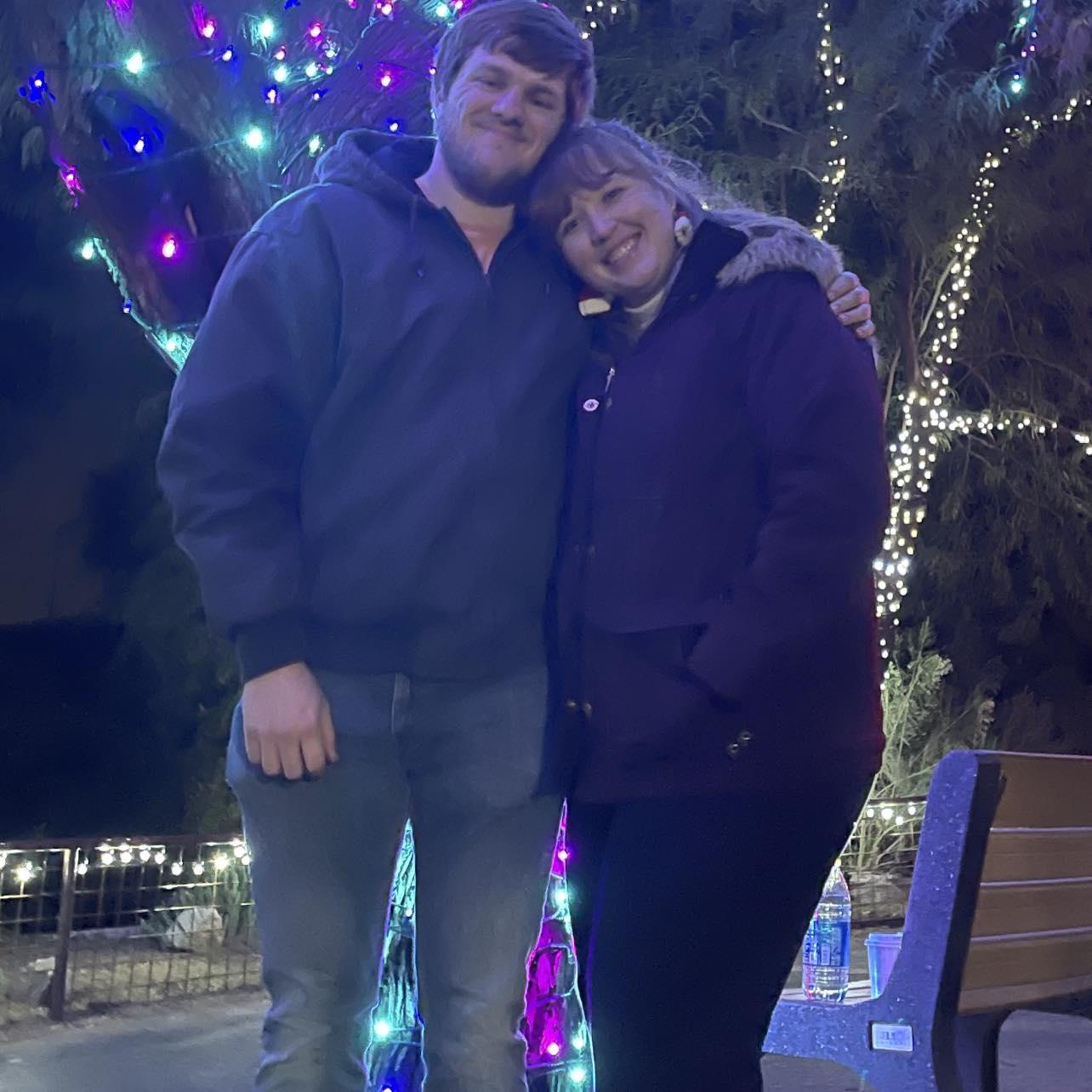 Of course we see lights together every year. It's Baylee's favorite activity for date night.