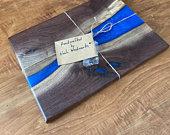 Walnut Epoxy river Charcuterie board