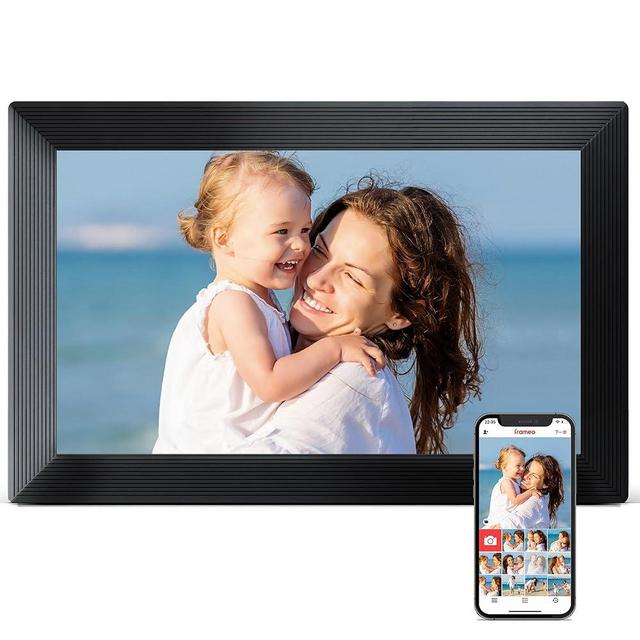 Digital Picture Frame, Frameo WiFi 10.1 Inch 1280*800IPS HD Touch Screen Digital Photo Frame, 16GB Memory, Auto-Rotate, Share Picture Video, Birthday Gifts for Women, Gifts for Mom, Dad, Wedding Gifts