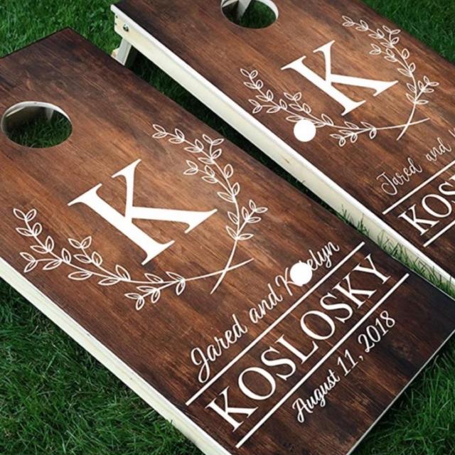 Custom Cornhole Set