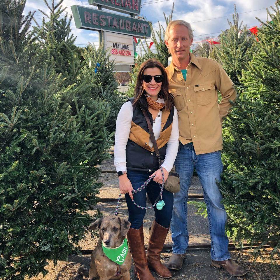Getting our first real Christmas Tree!