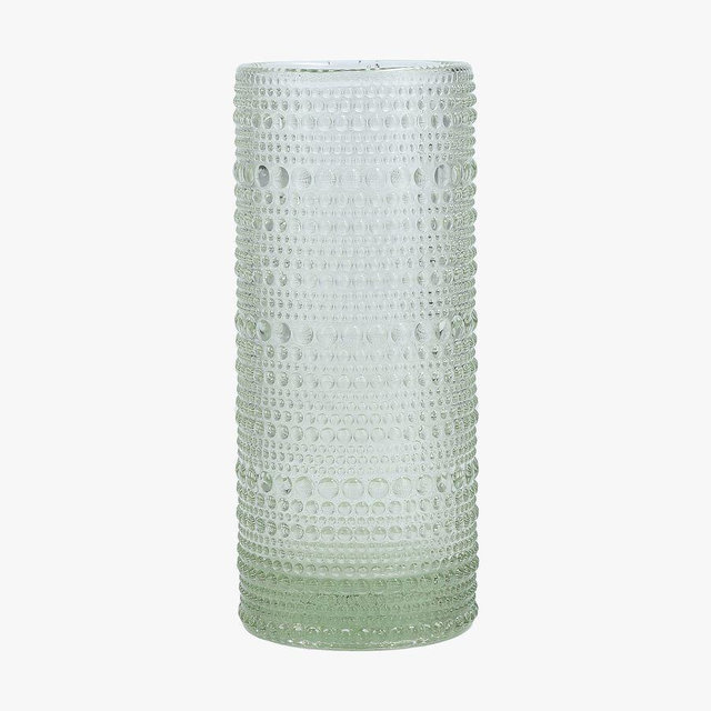 Jupiter Collins Highball Glasses, Set Of 6 - Sage
