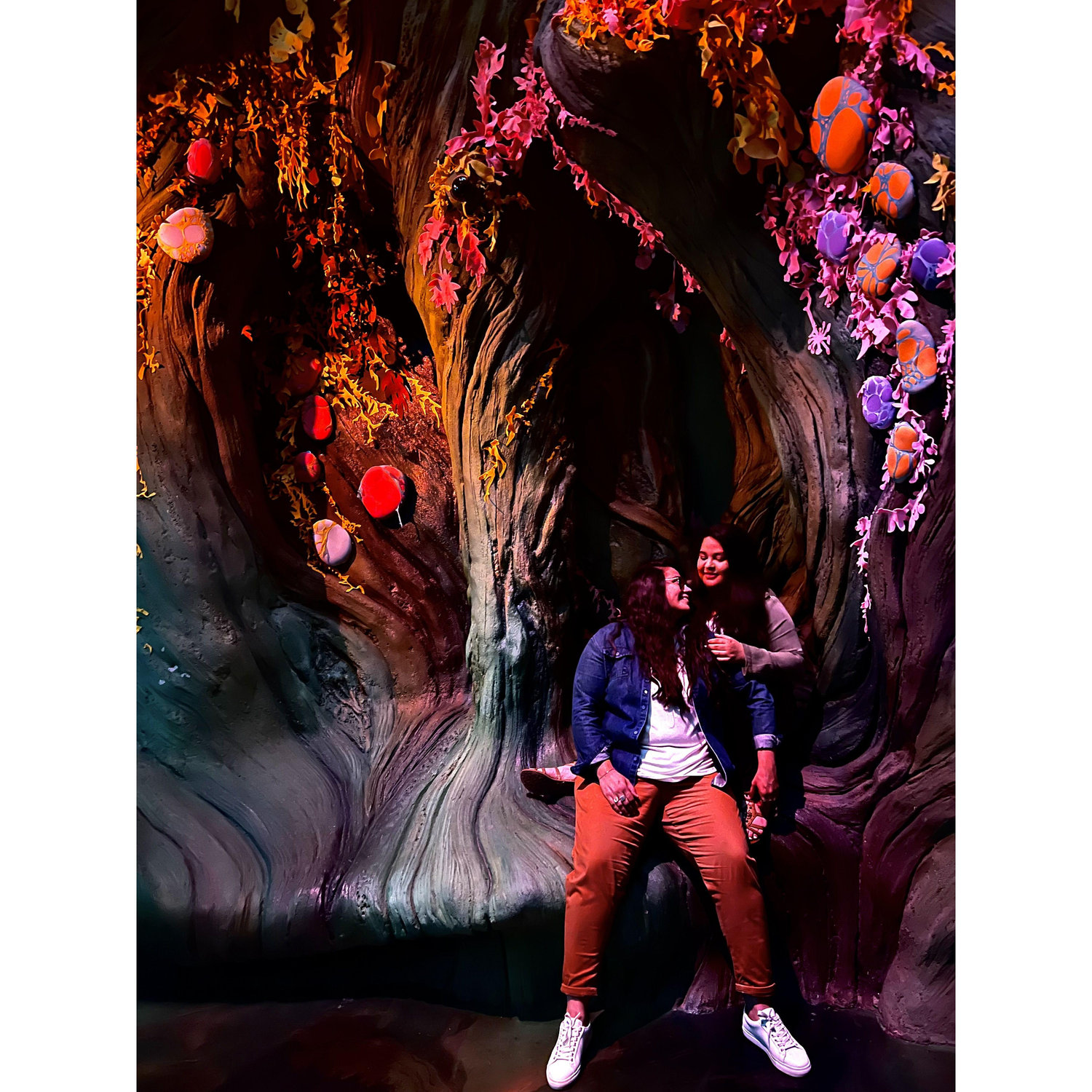 Us at Meow Wolf Denver!