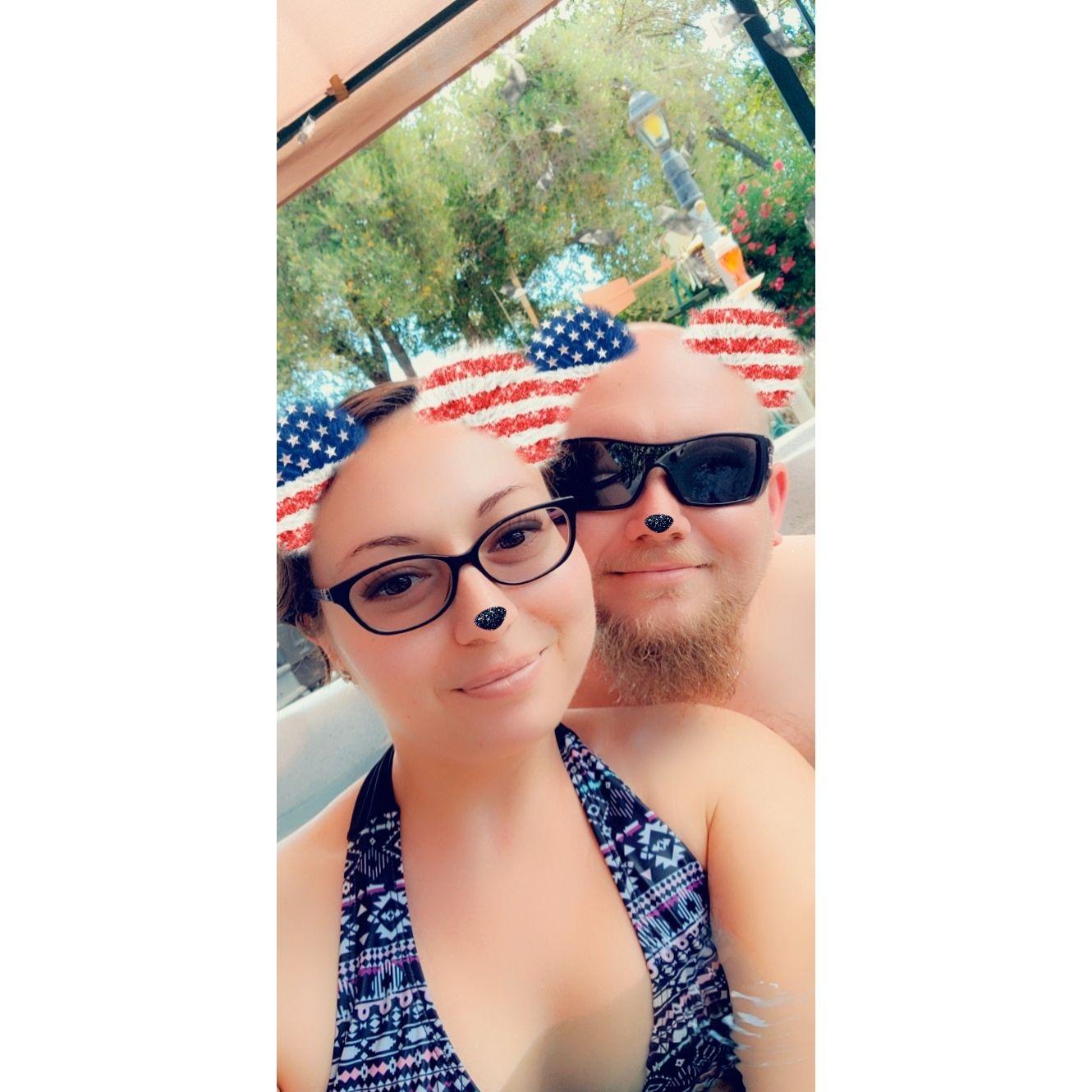 Our first 4th of July together, 2021