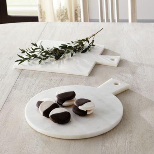 Hudson Marble Serving Board- ROUND