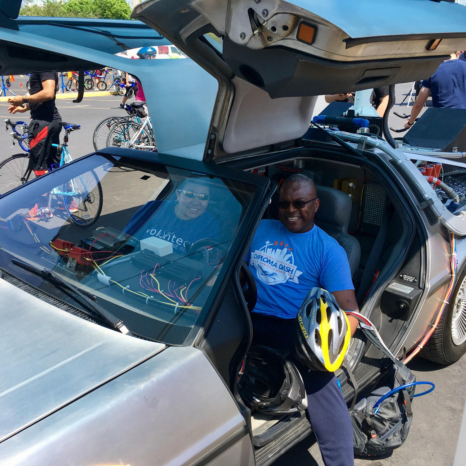 We went "Back to the Future" to check out our wedding. It was FANTASTIC!!