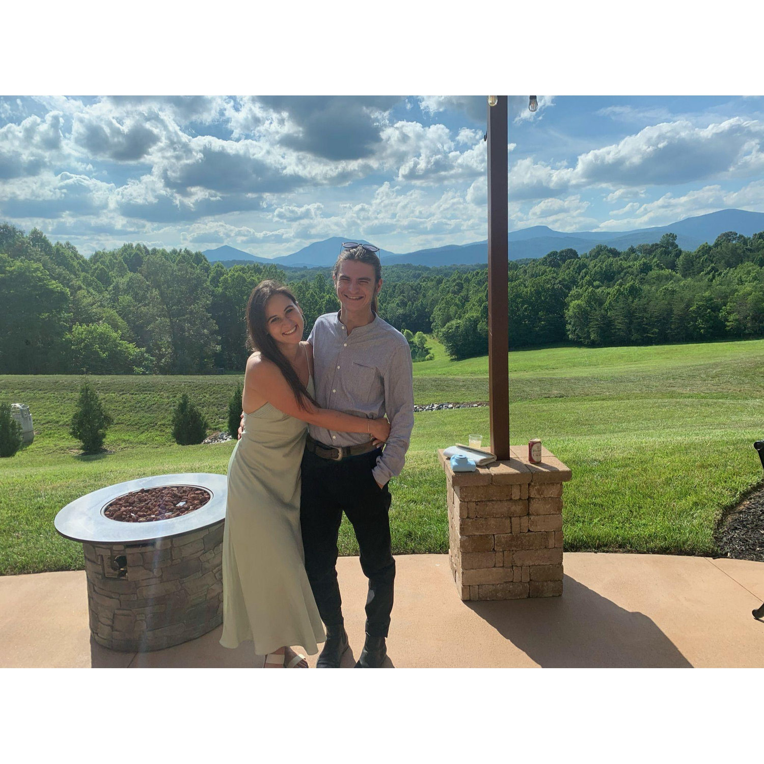 Celebrating Cyan and Nick at their wedding in Virginia