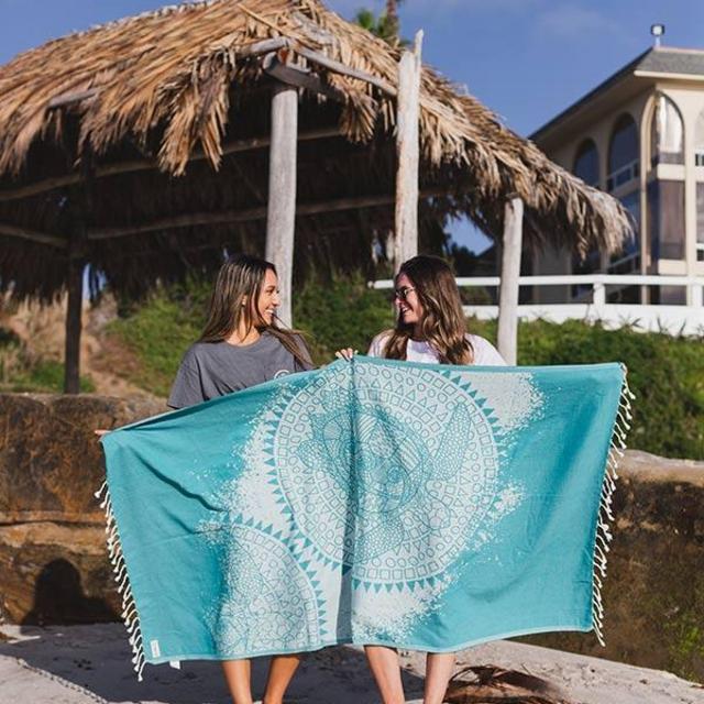 Mandala Sea Turtle Green