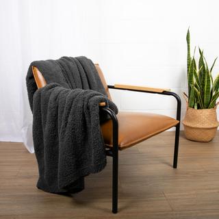 Plushknit Cocoon Throw Blanket