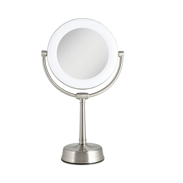 Zadro Lexington Customizable Sunlight LED Lighted Vanity Mirror, 10X/1X Magnification