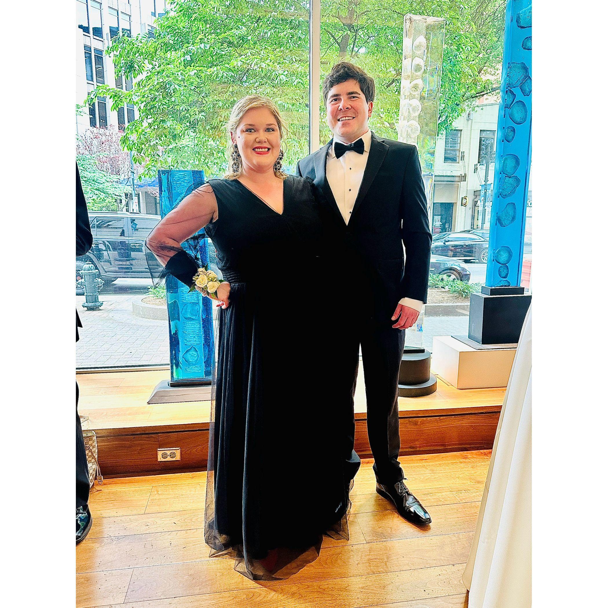 Celebrating our friends Rob and Matt at their Uptown Charlotte wedding