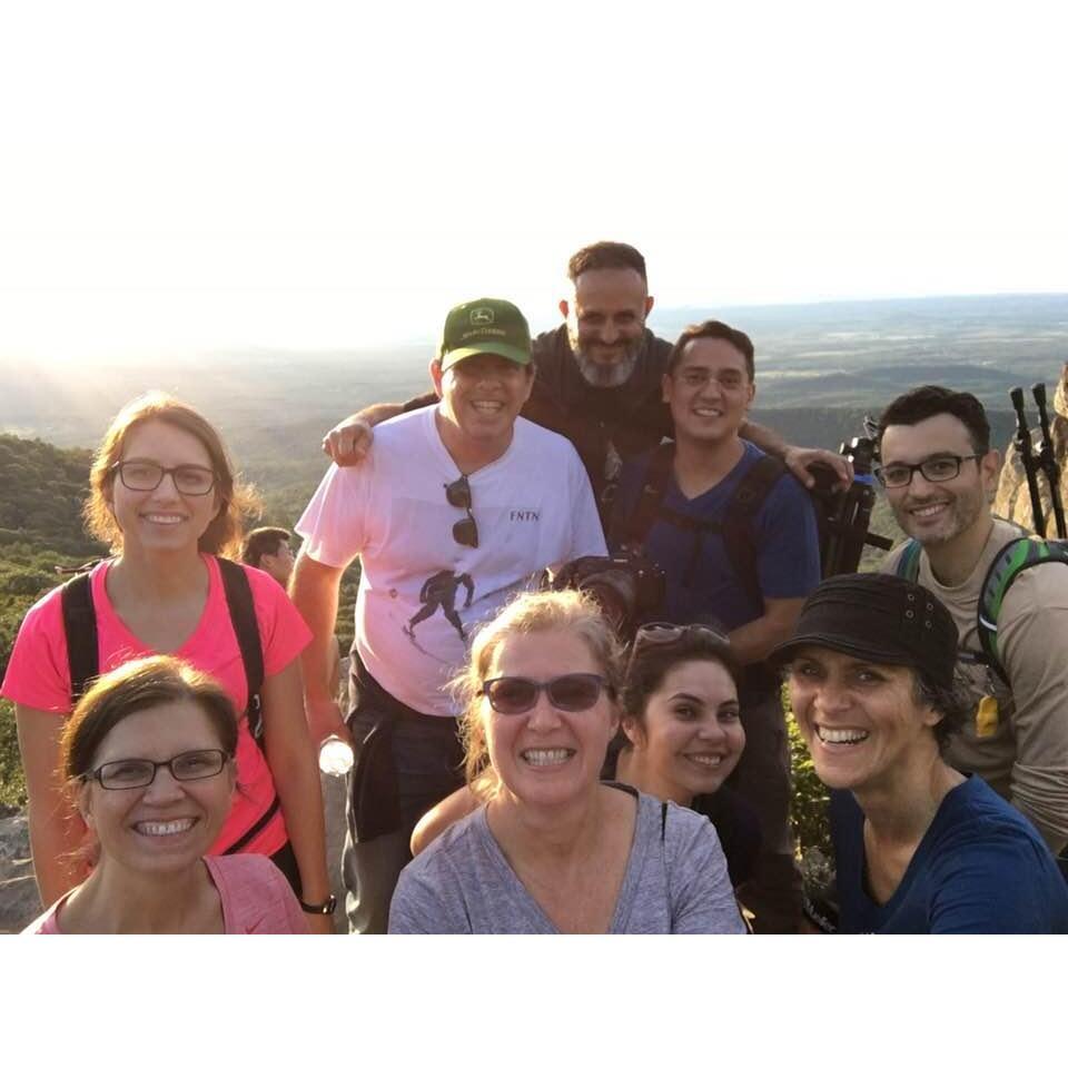 Life-long friends on a beautiful hike to Humpback Rocks