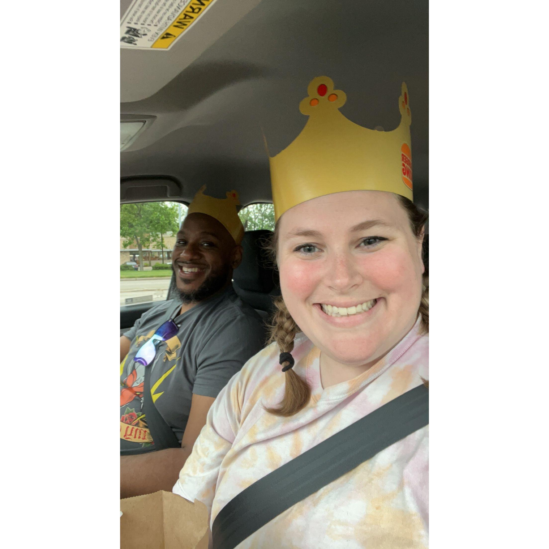 We the king and queen