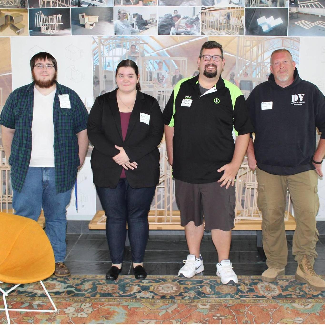 Morrisville Architecture's 20th anniversary celebration. One year after graduation.