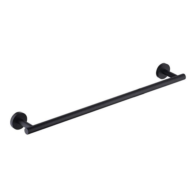 KES 24 Inches Matte Black Towel Bar for Bathroom Kitchen Hand Towel Holder Dish Cloths Hanger SUS304 Stainless Steel RUSTPROOF Wall Mount No Drill, A2000S60DG-BK