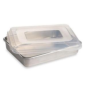 Nordic Ware®  9-Inch x 13-Inch Aluminum Cake Pan with Lid