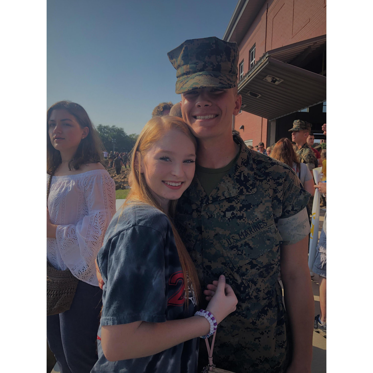 The day we got to see each other after three months