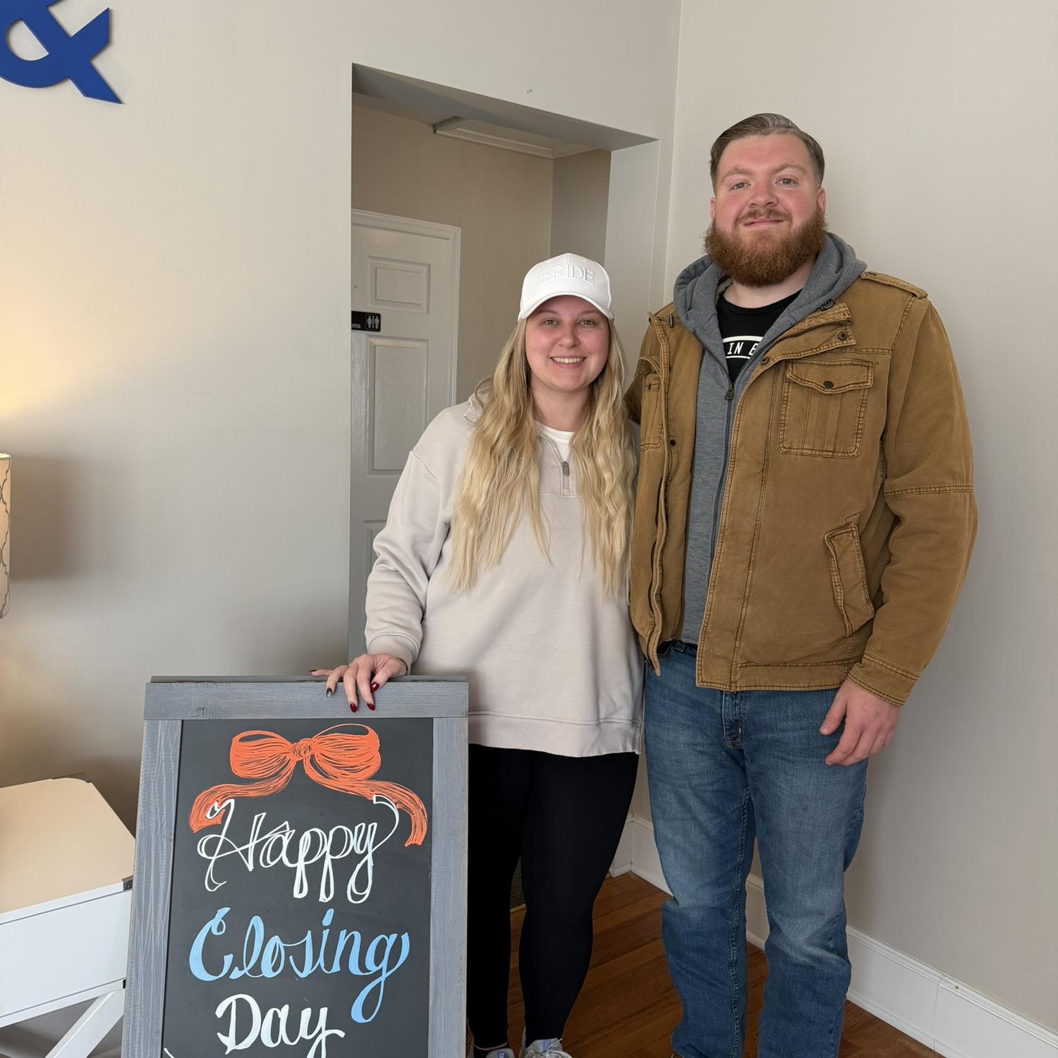 Closing on our first home!
