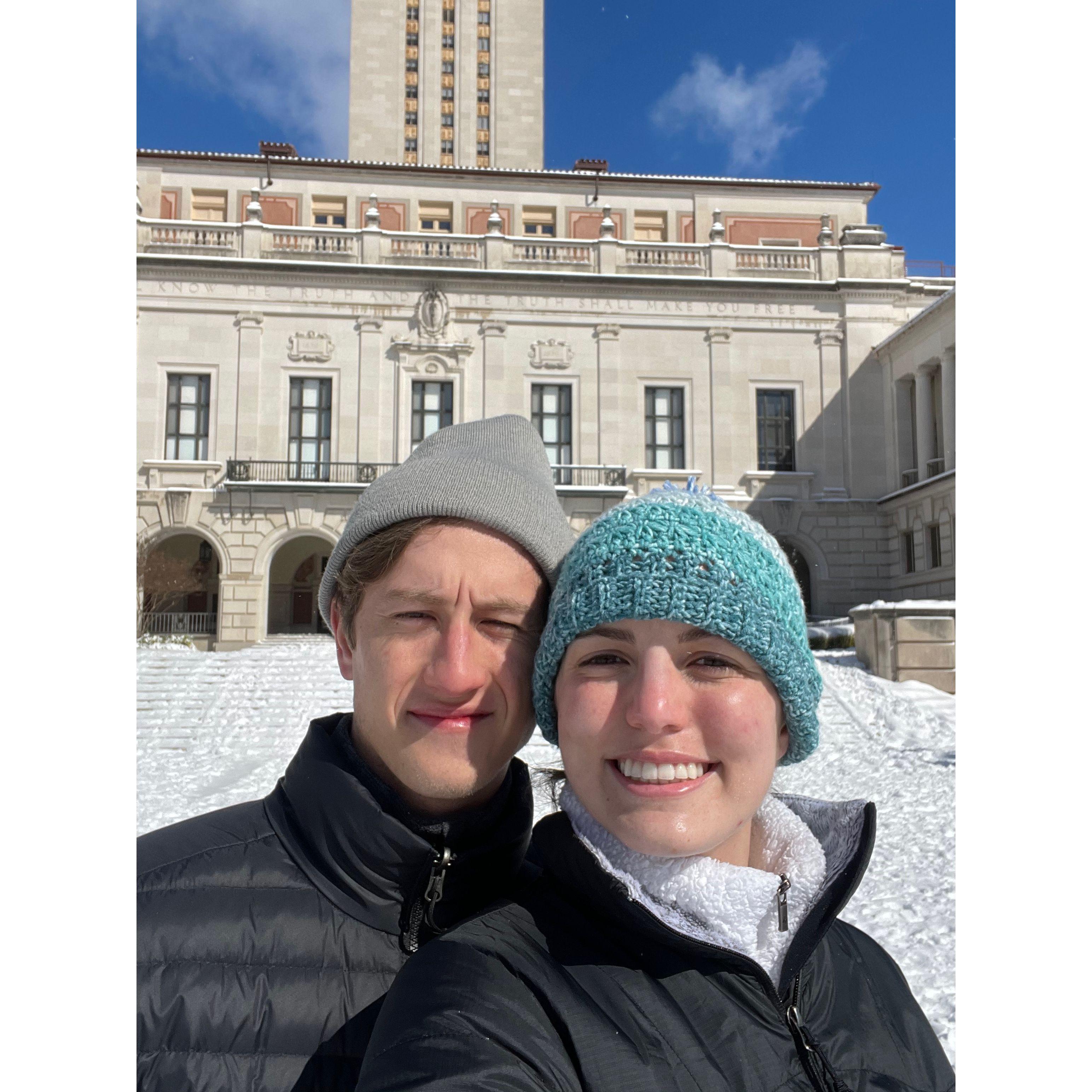 Snow Day in Austin - 2021