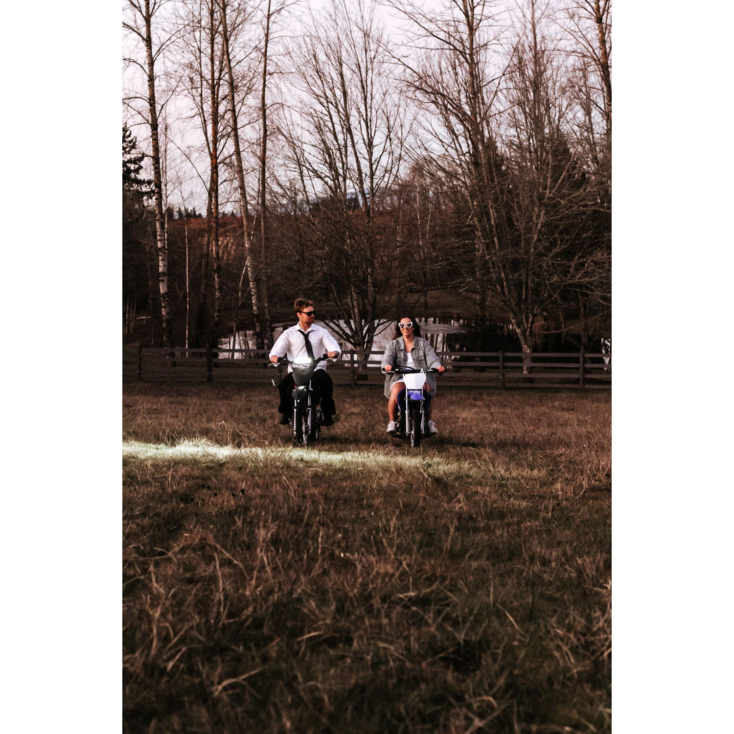 "Save the date" photoshoot